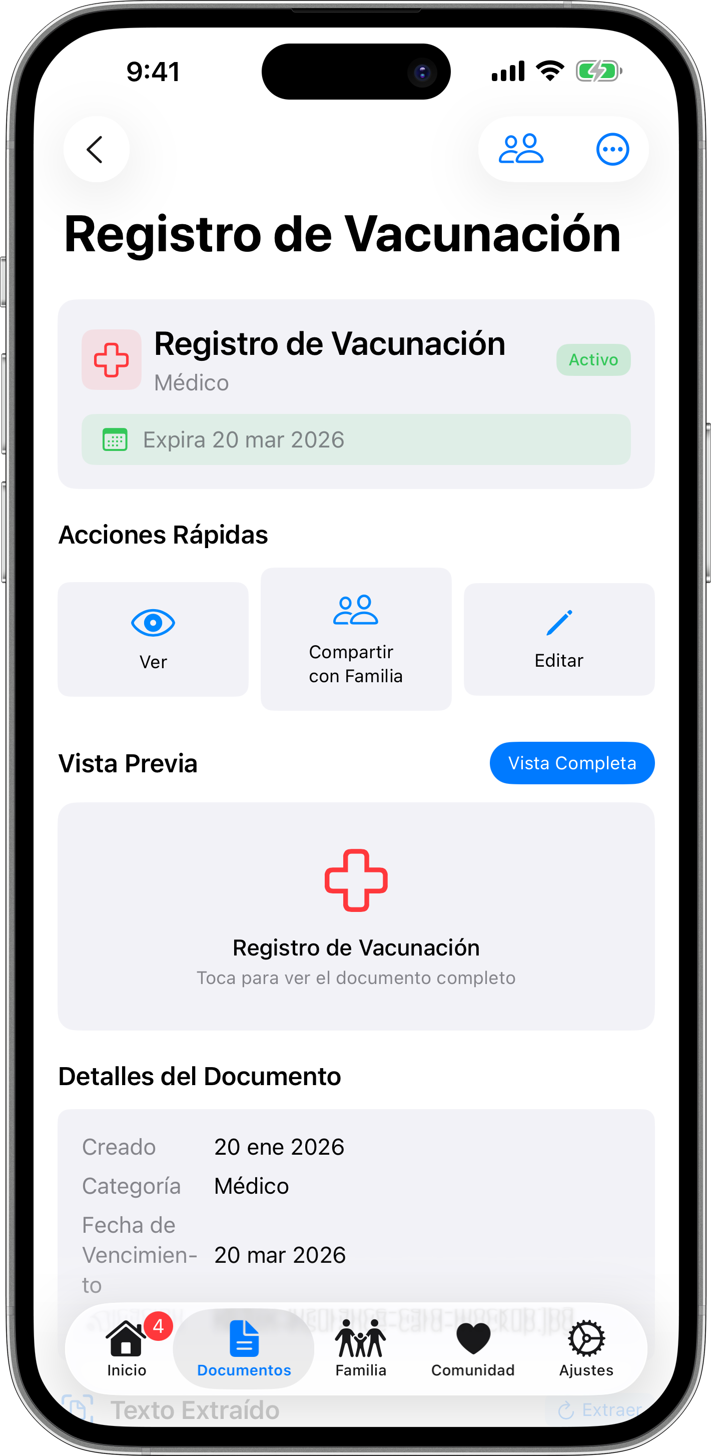 Vista detallada del documento