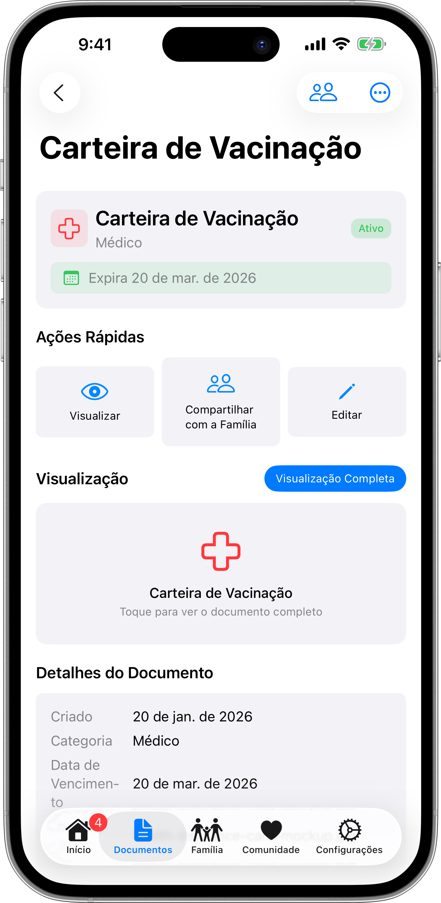 Visualização detalhada do documento